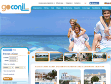 Tablet Screenshot of goconil.com